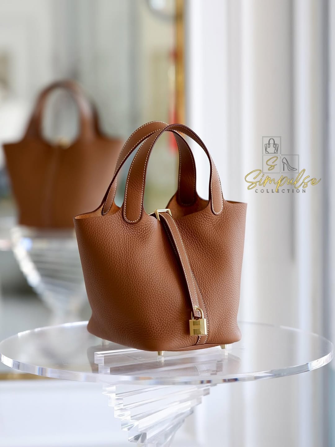 Hermes Picotin 18 Gold on Gold