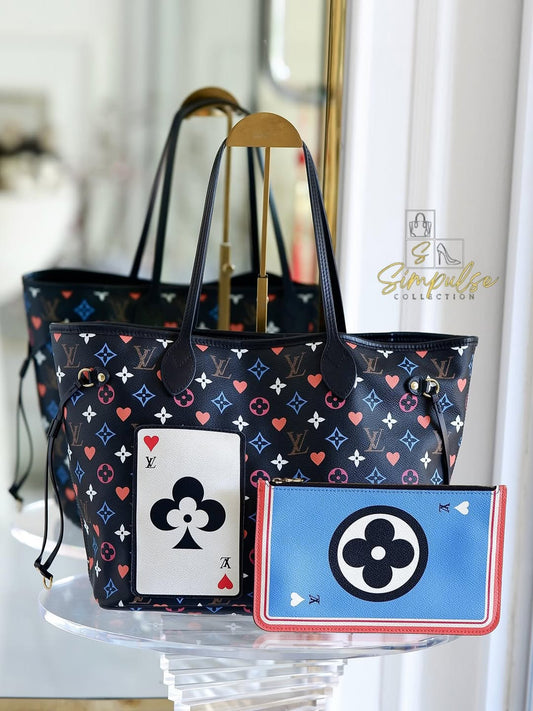 Louis Vuitton Neverfull MM Limited Edition Cruise 2021 “Game On”
