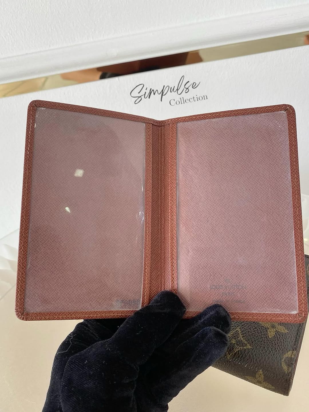 L V MONOGRAM PORTE PAPIER ZIP WALLET