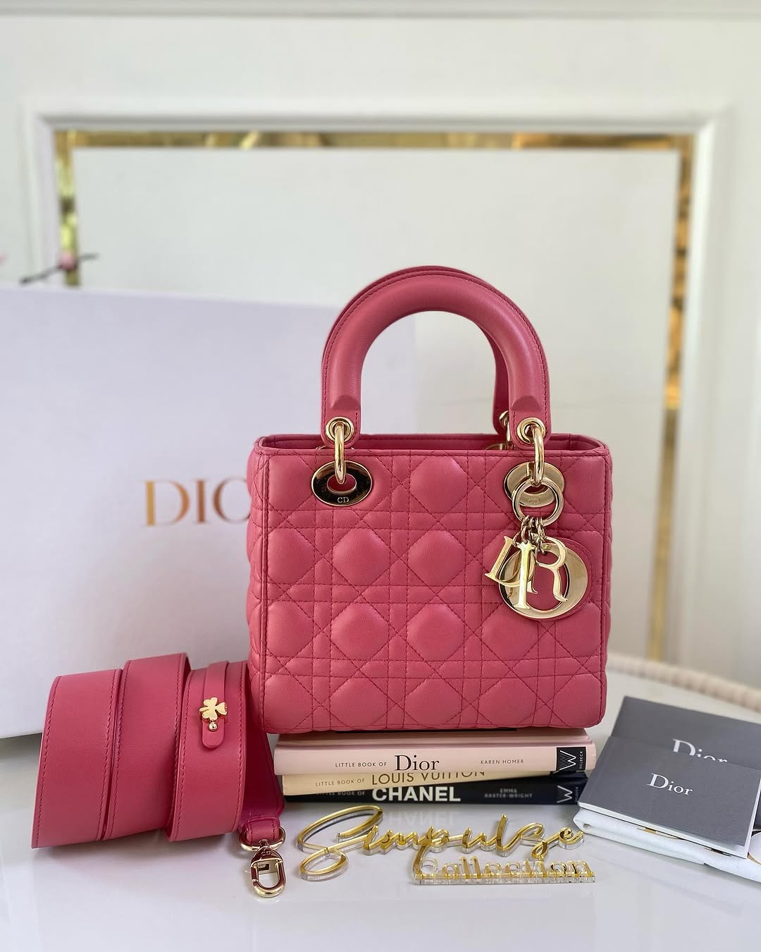 Lady D Small Pink w/ ABC Strap