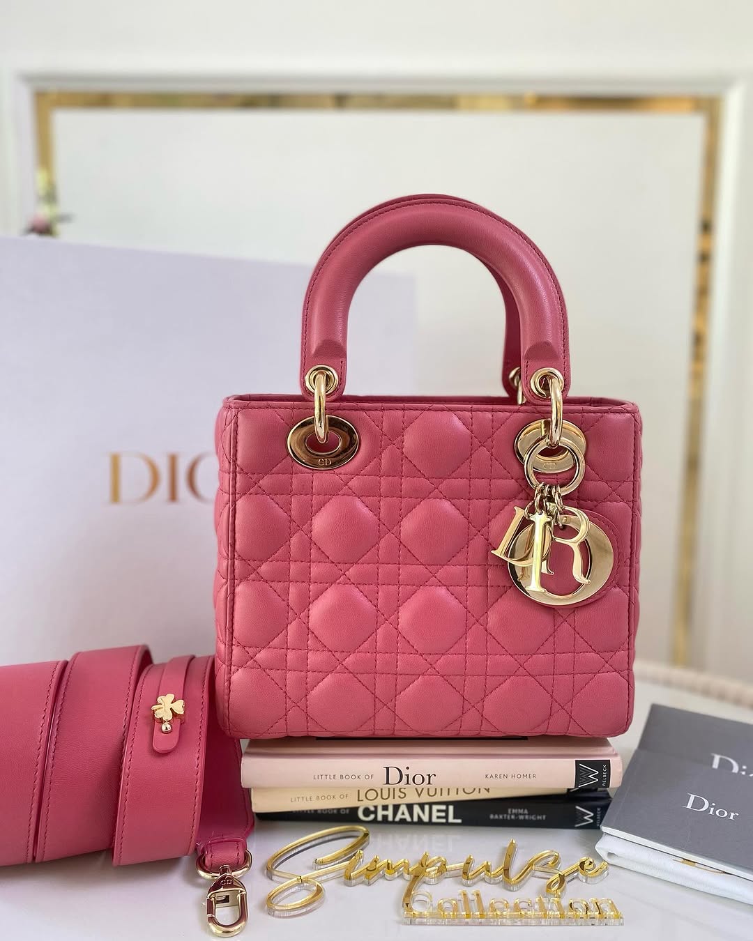 Lady D Small Pink w/ ABC Strap