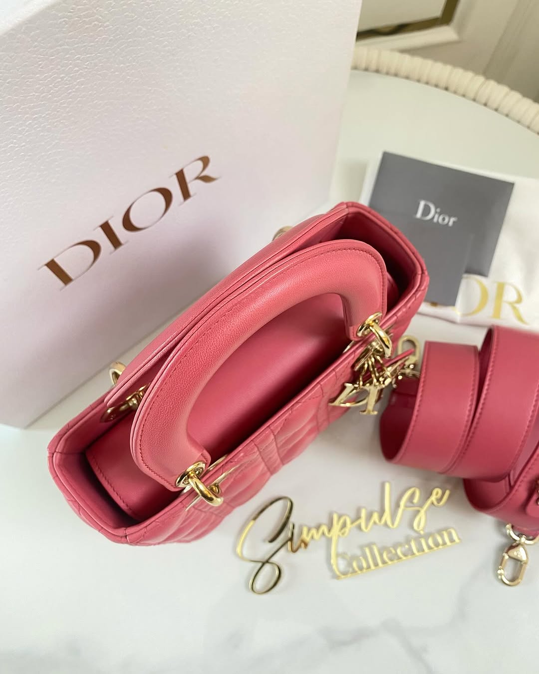 Lady D Small Pink w/ ABC Strap