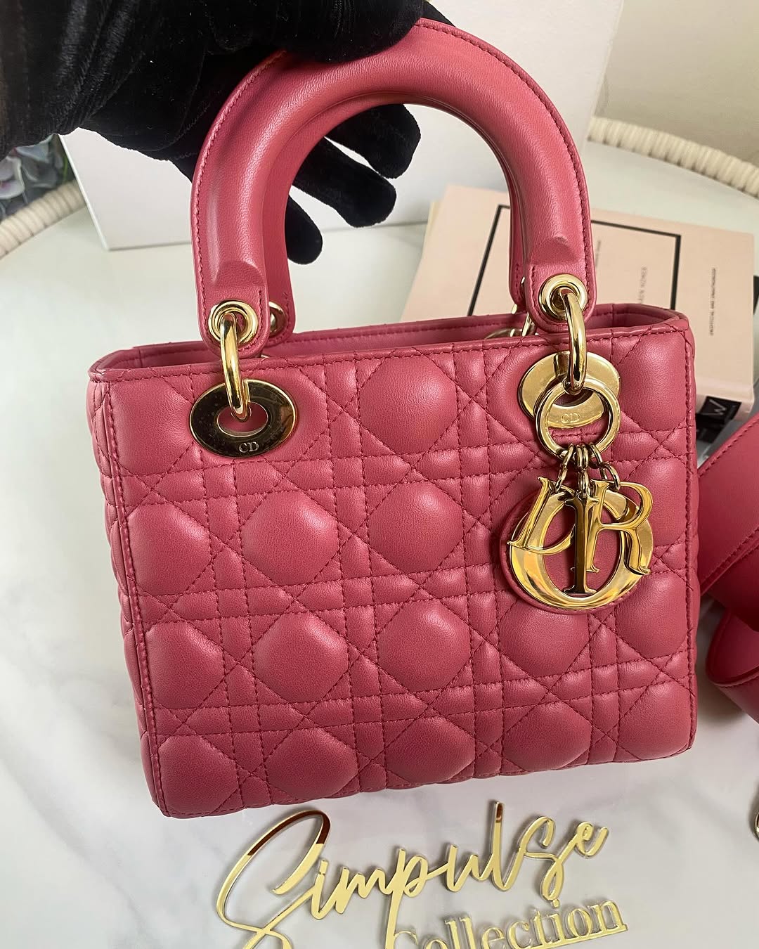 Lady D Small Pink w/ ABC Strap