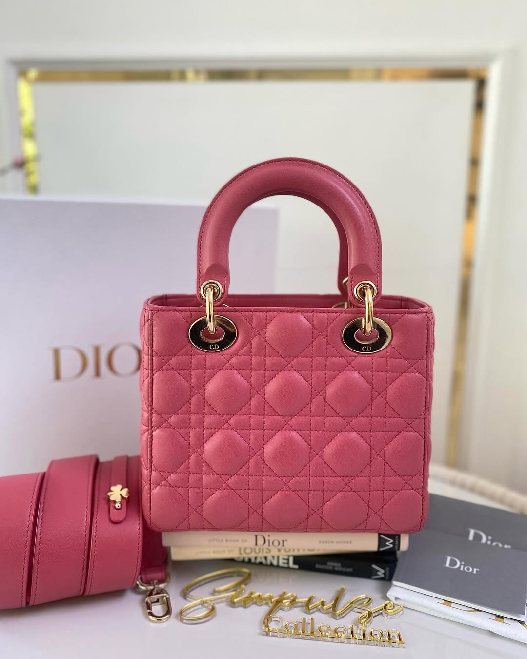 Lady D Small Pink w/ ABC Strap