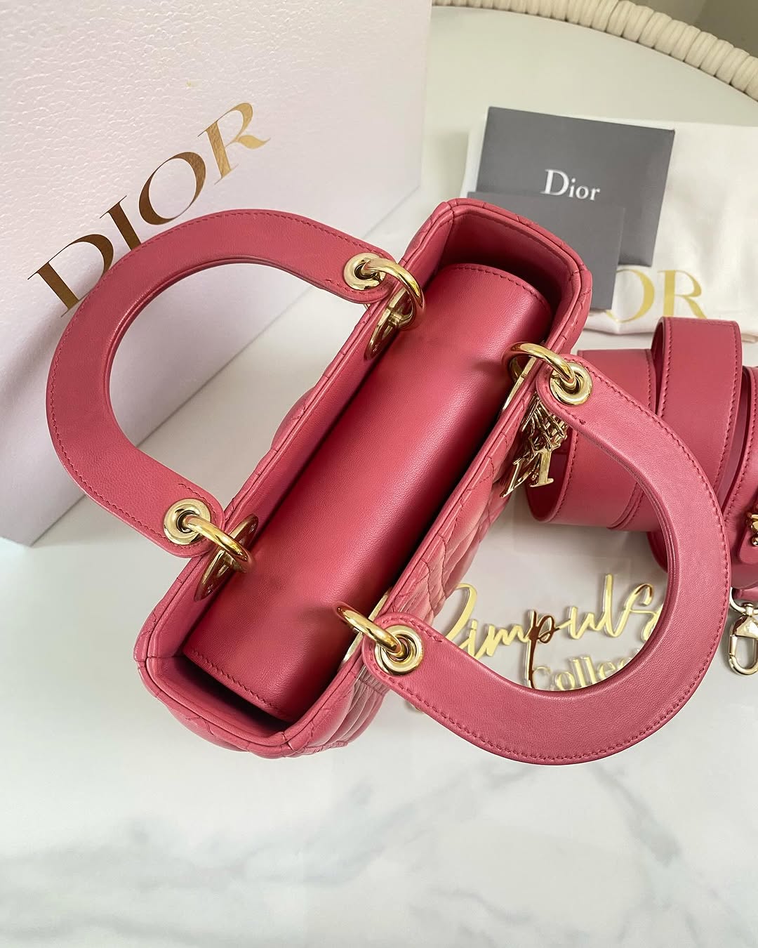 Lady D Small Pink w/ ABC Strap