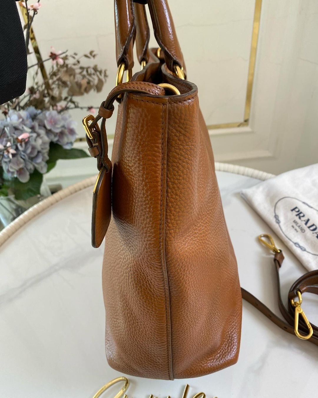 P Vitello Daino Tote Bag