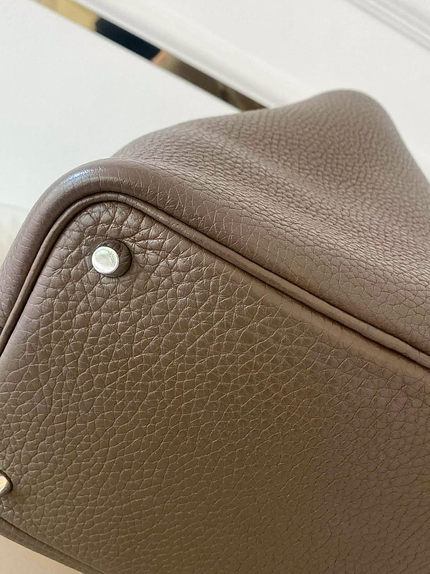 HERMES Picotin 18 Etoupe PHW