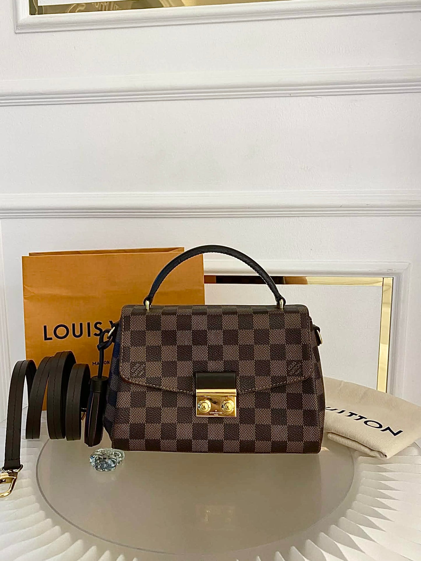 Louis Vuitton Croisette Damier Ebene