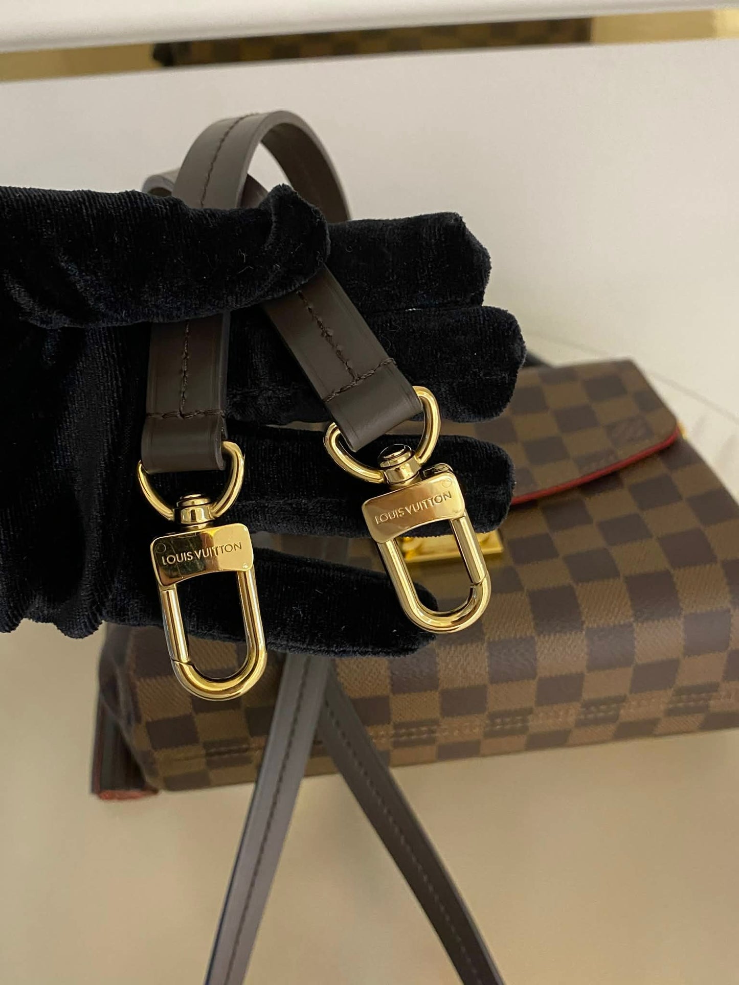 Louis Vuitton Croisette Damier Ebene