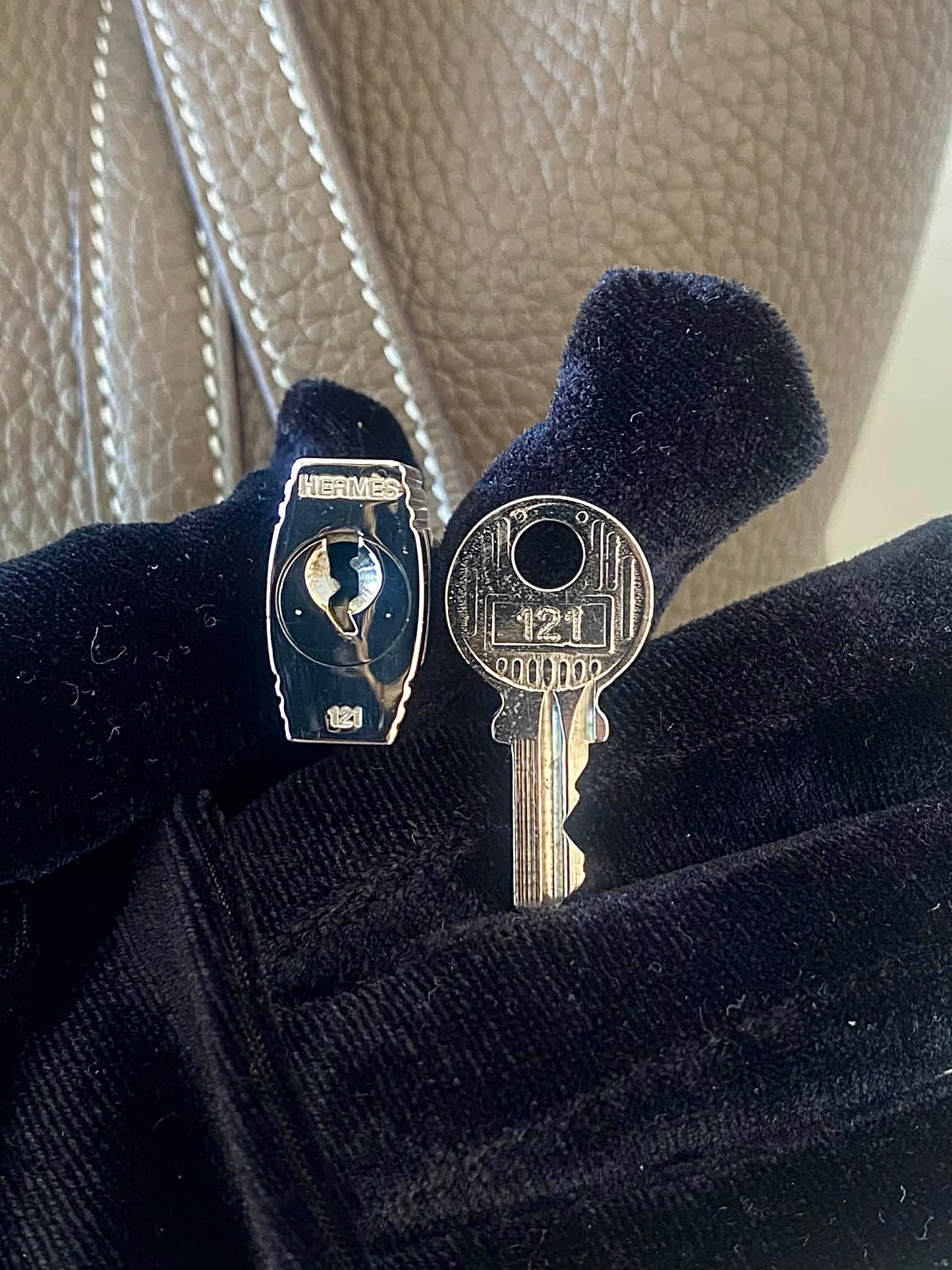 HERMES Picotin 18 Etoupe PHW