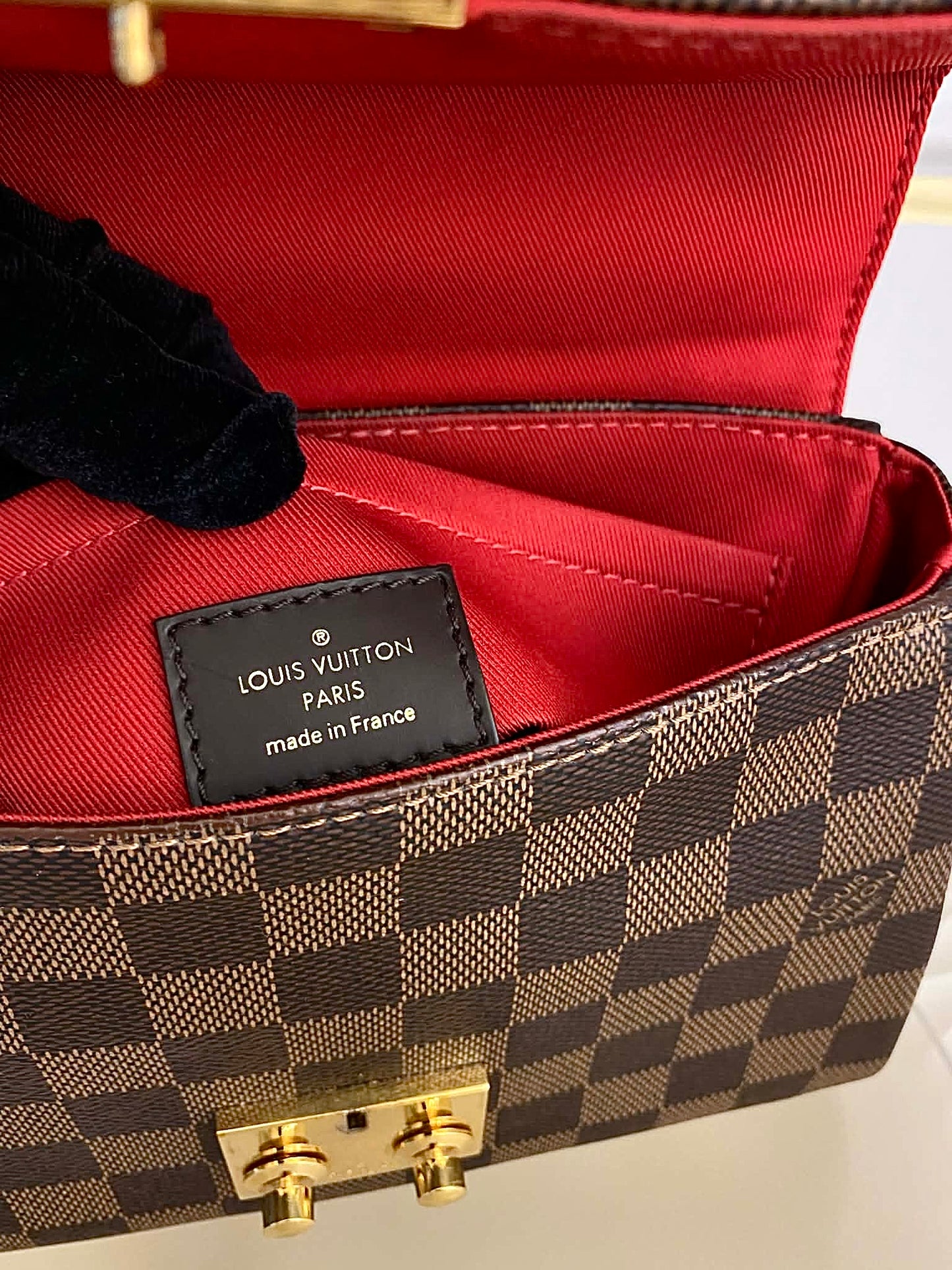 Louis Vuitton Croisette Damier Ebene