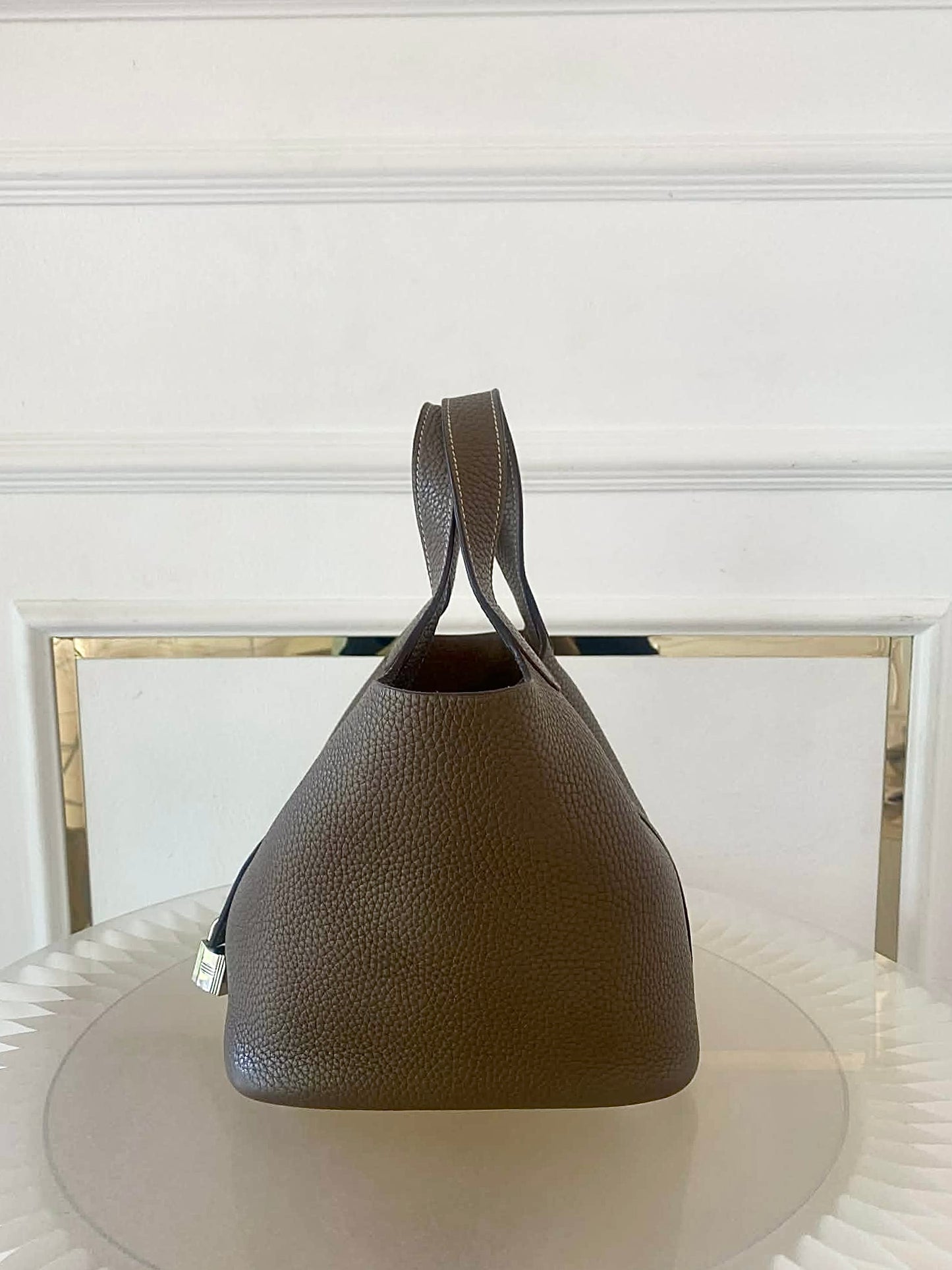 HERMES Picotin 18 Etoupe PHW