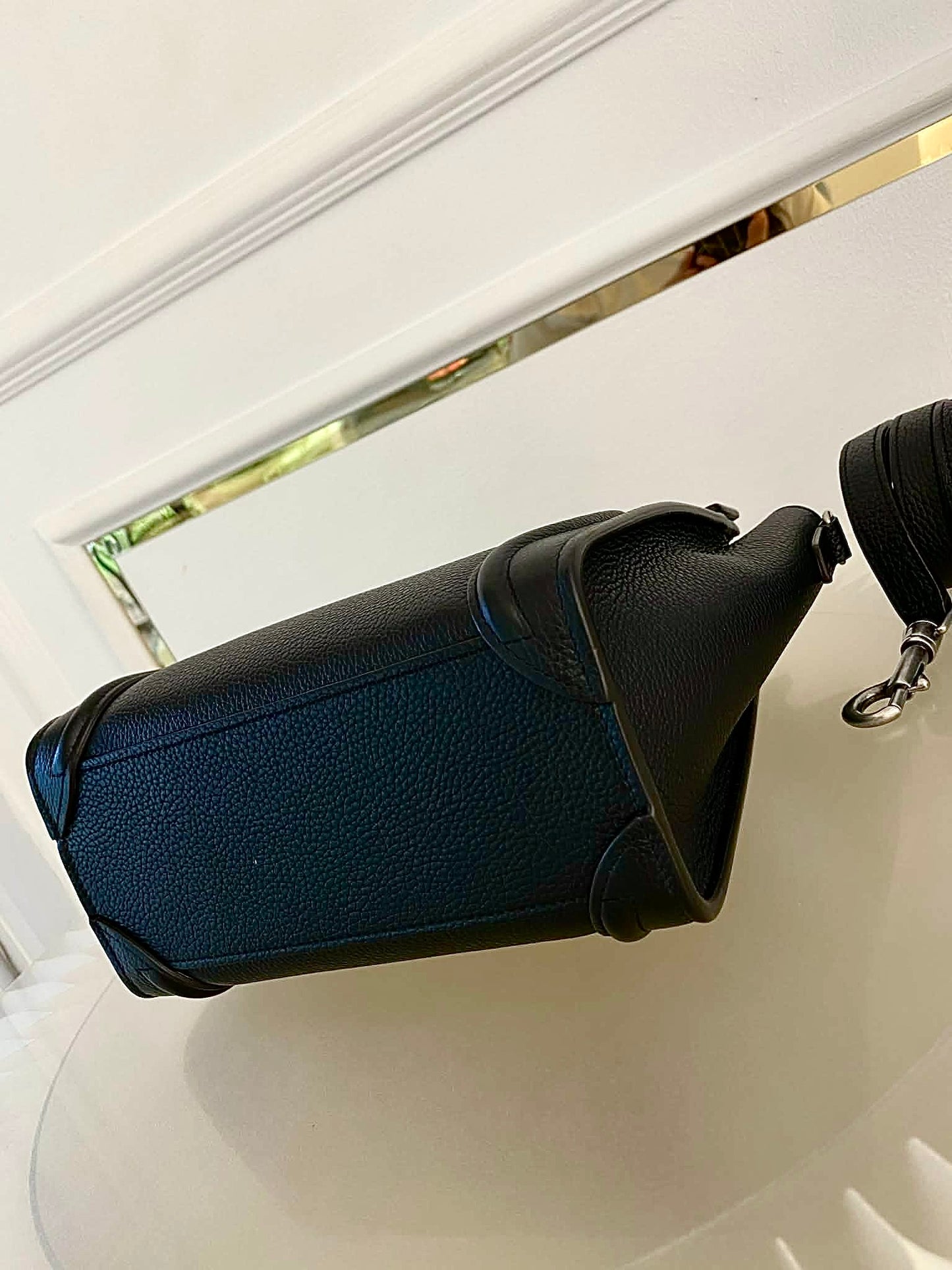 CELINE Nano Luggage in Black