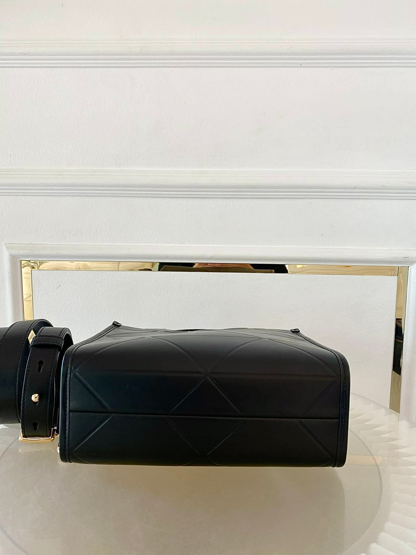 PRADA Black Symbole Small Leather Bag
