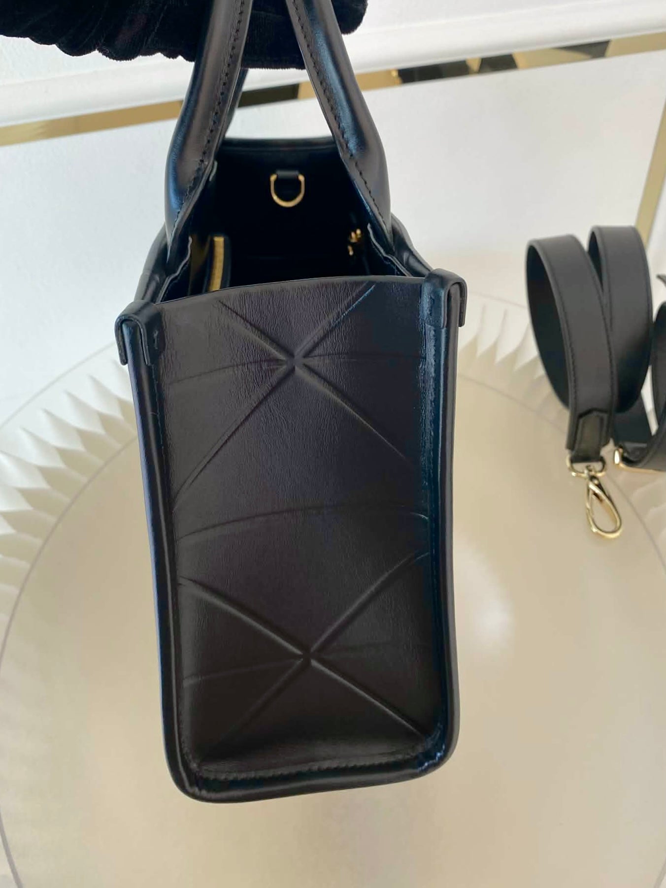 PRADA Black Symbole Small Leather Bag