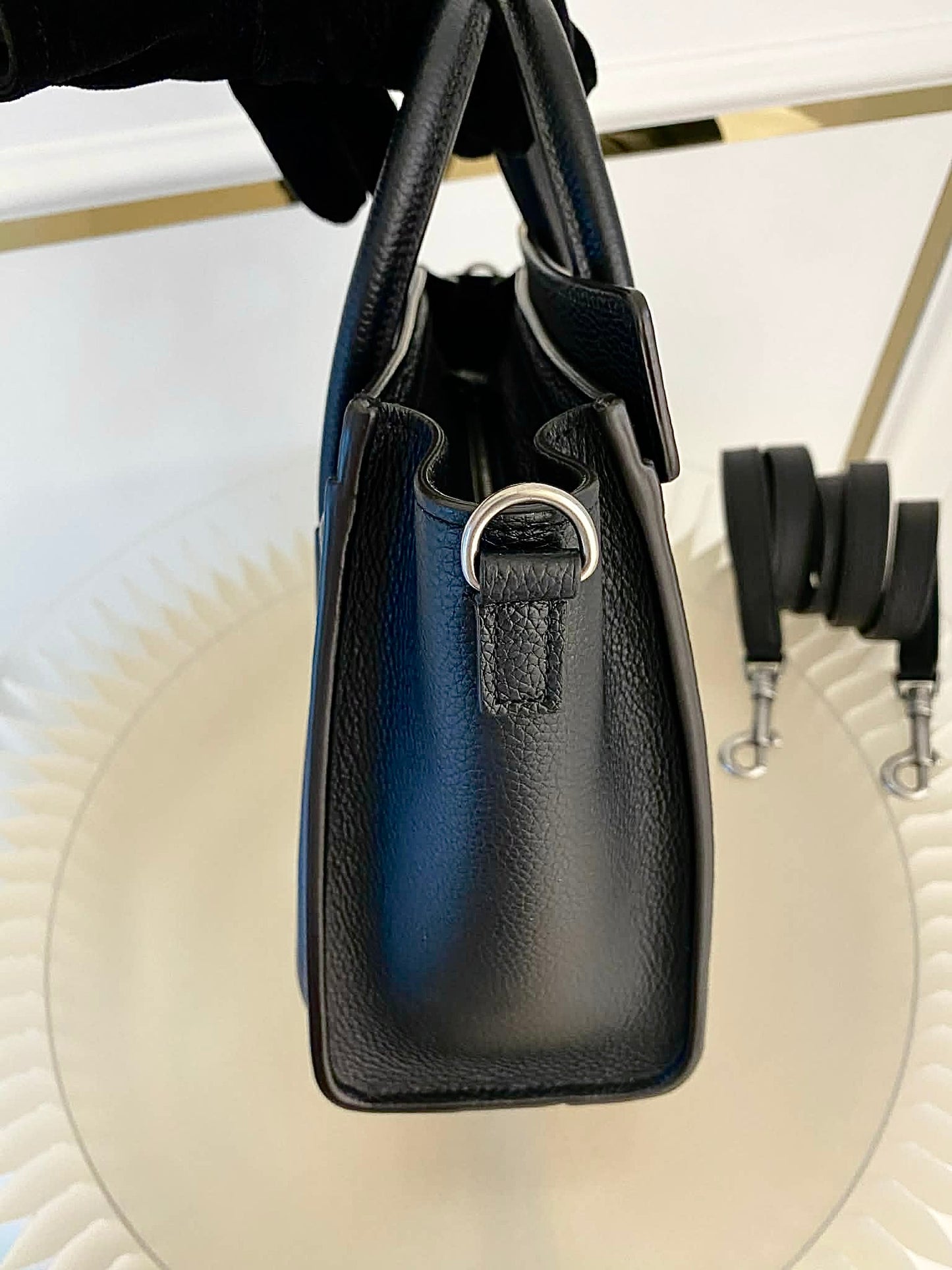 CELINE Nano Luggage in Black