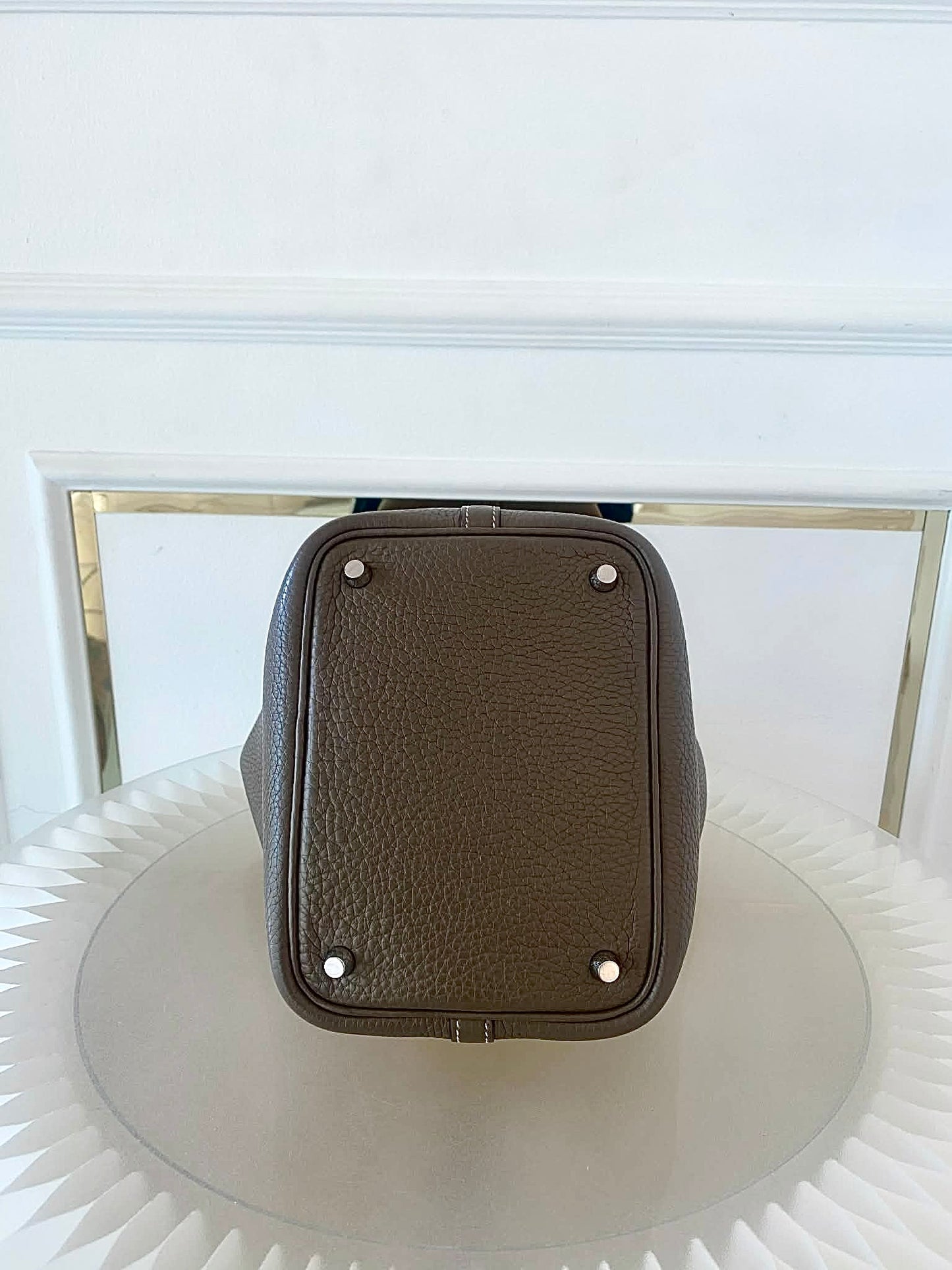 HERMES Picotin 18 Etoupe PHW