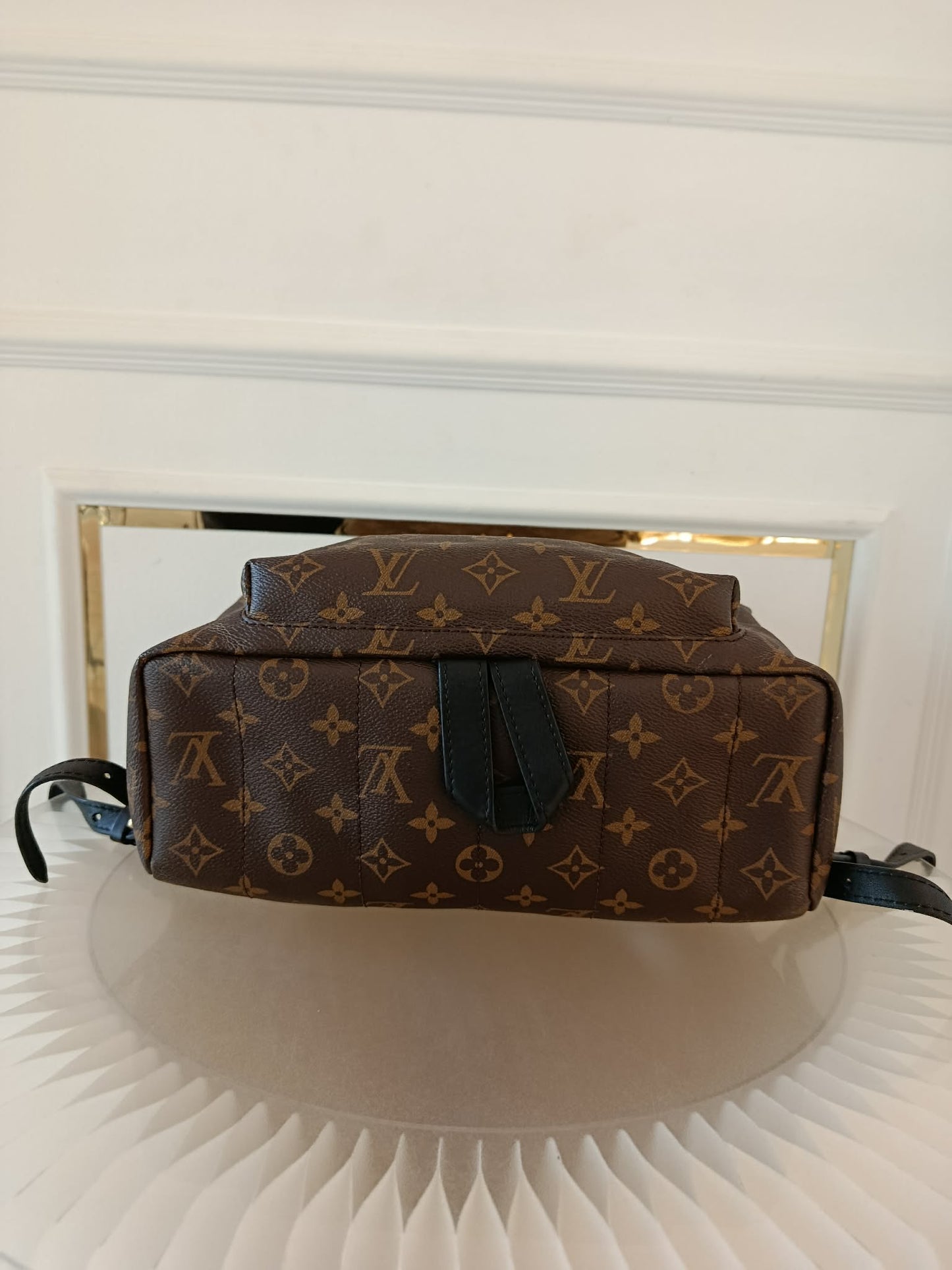 LOUIS VUITTON Mono Palmspring Backpack Pm size