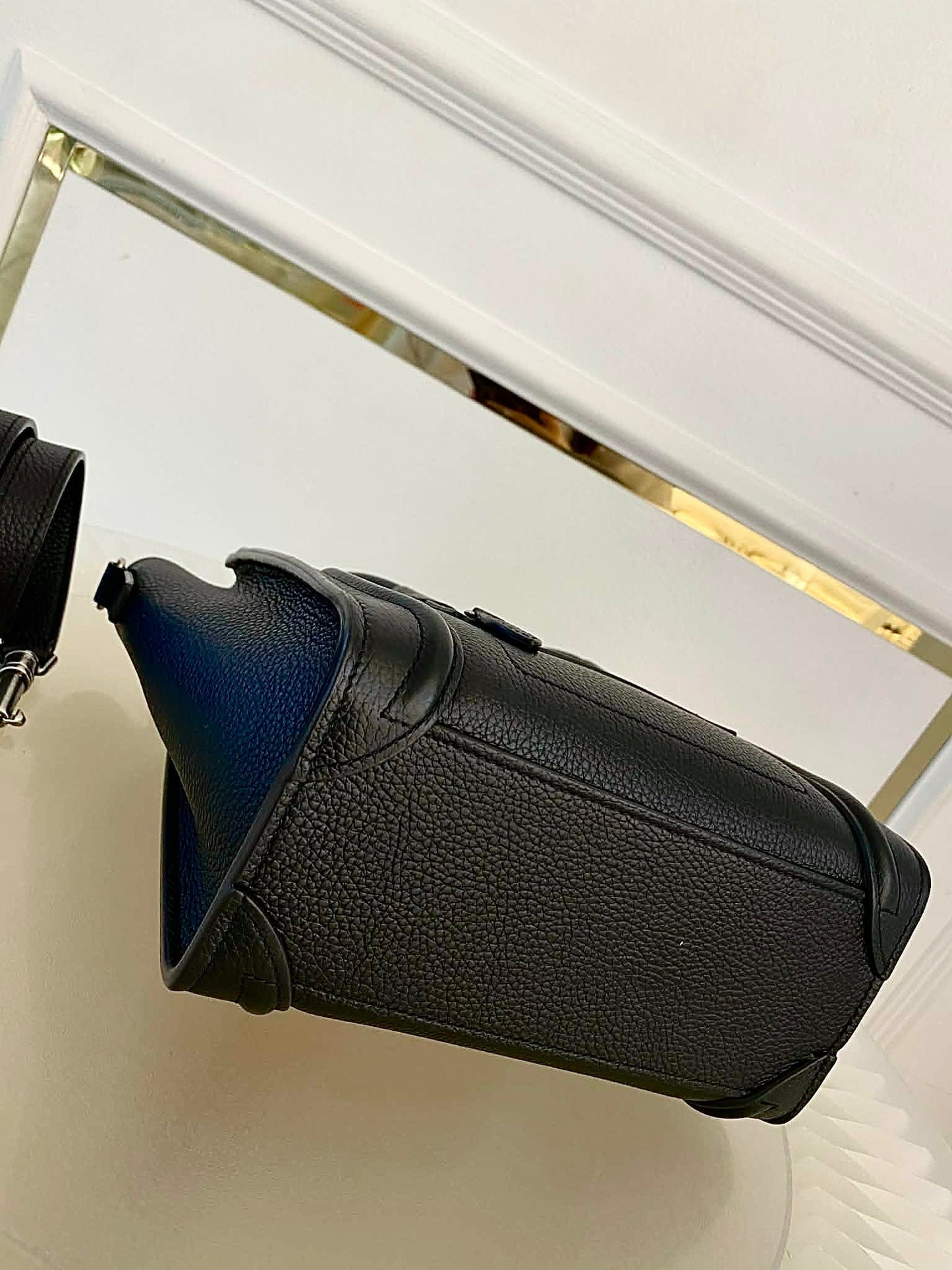 CELINE Nano Luggage in Black