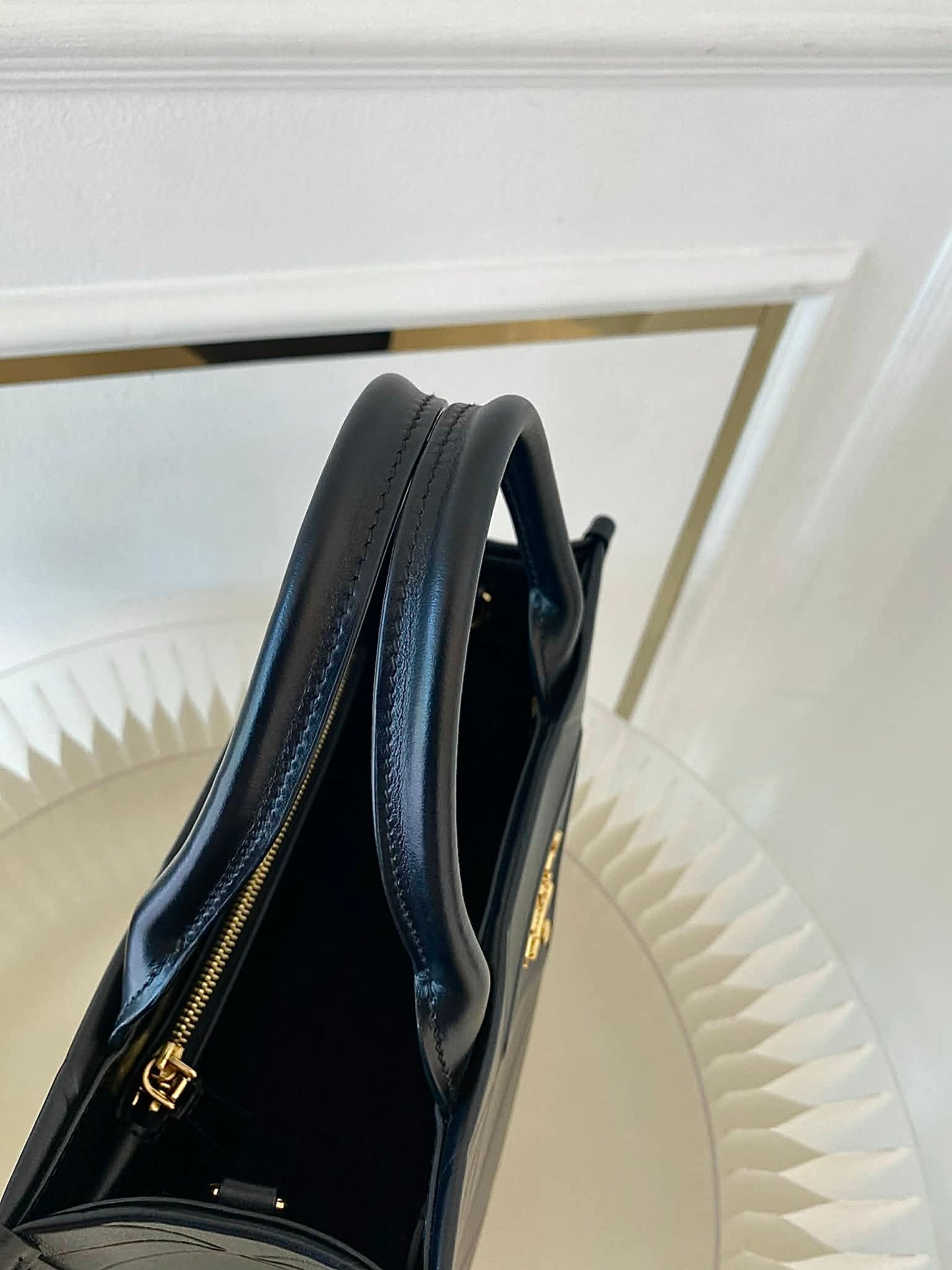 PRADA Black Symbole Small Leather Bag