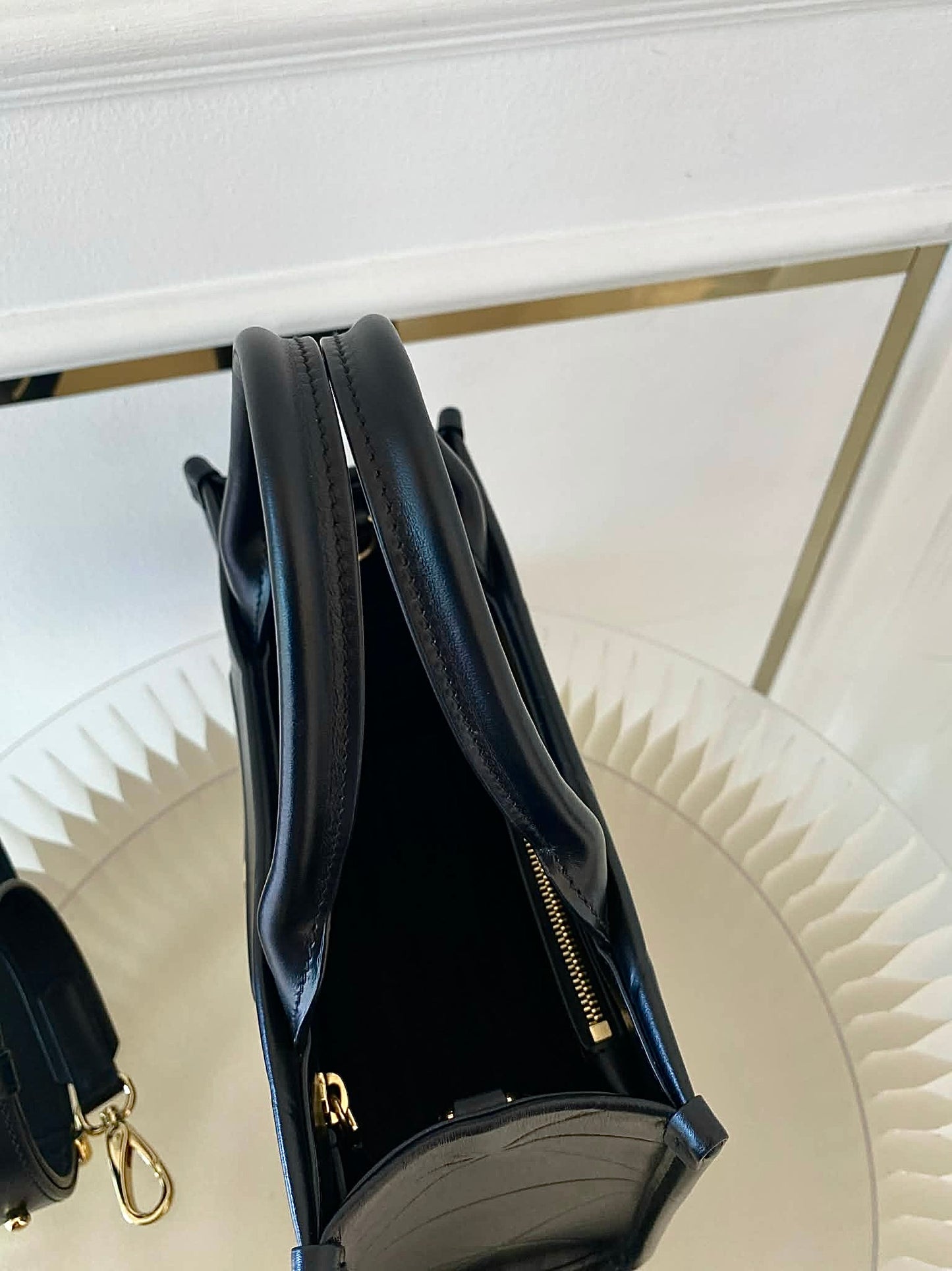 PRADA Black Symbole Small Leather Bag