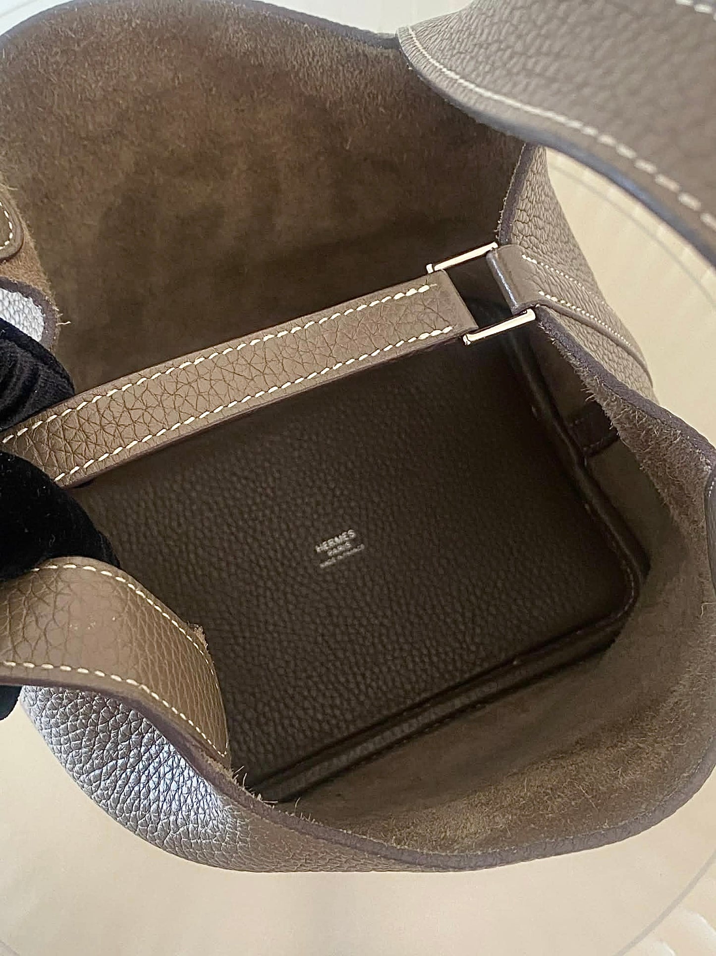 HERMES Picotin 18 Etoupe PHW