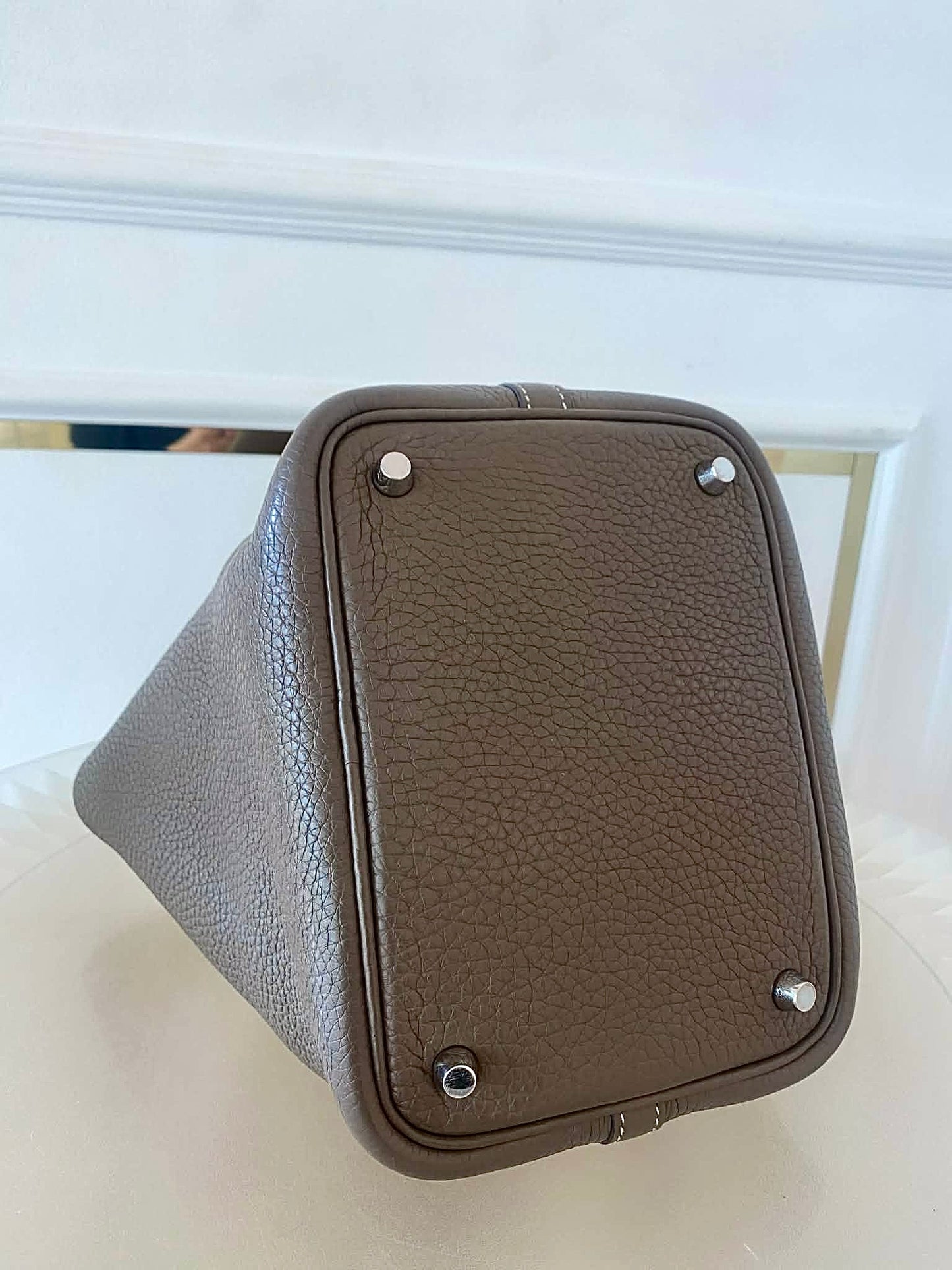 HERMES Picotin 18 Etoupe PHW