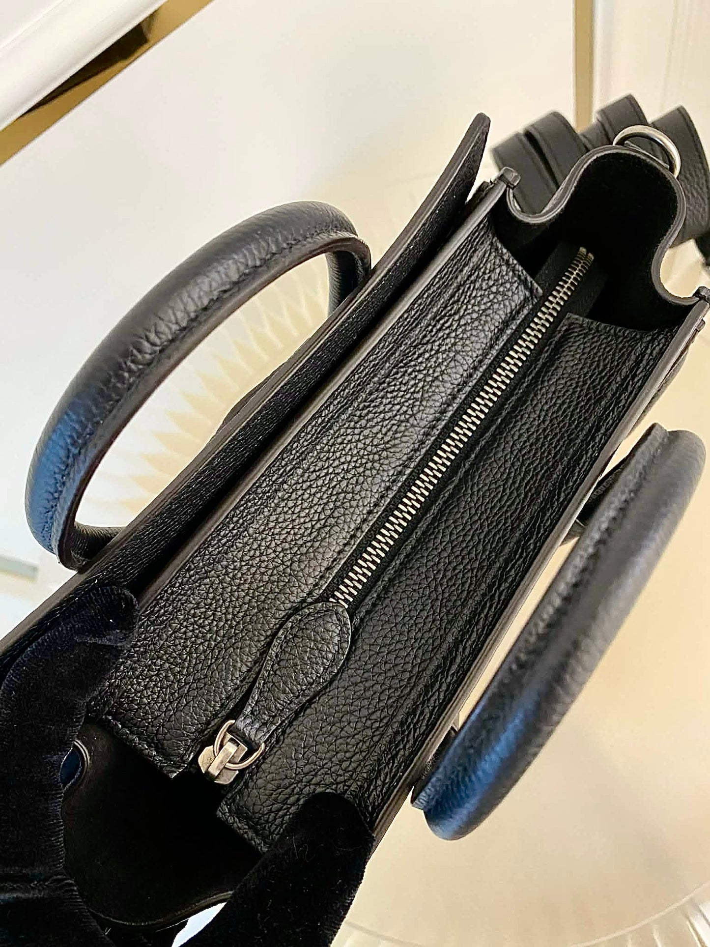 CELINE Nano Luggage in Black