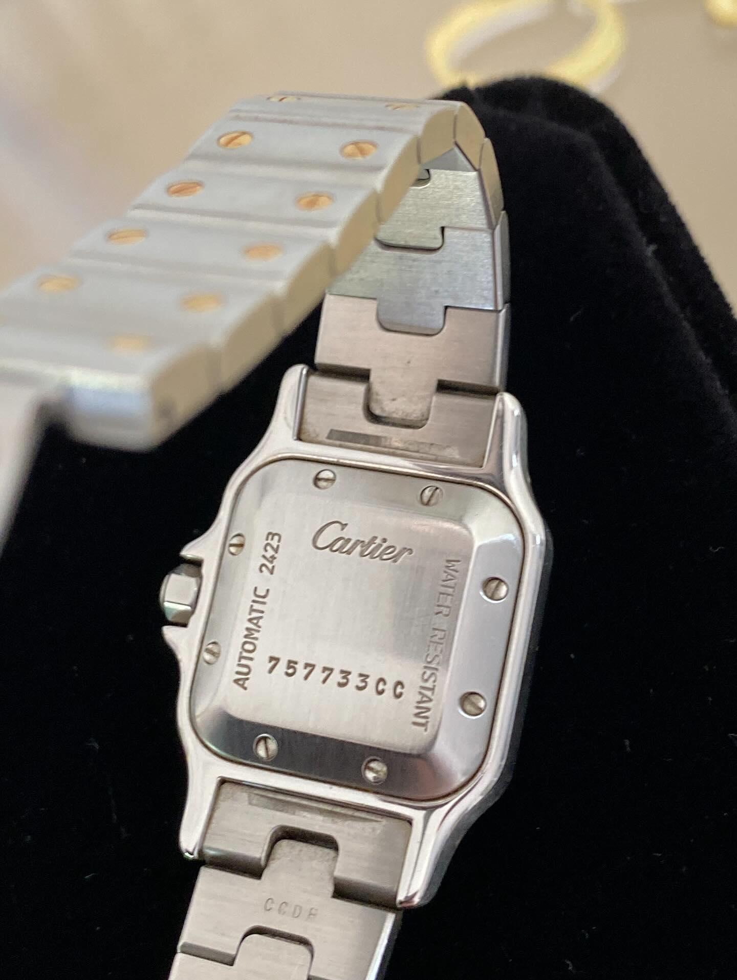 Cartier Santos Galbee Two Tone