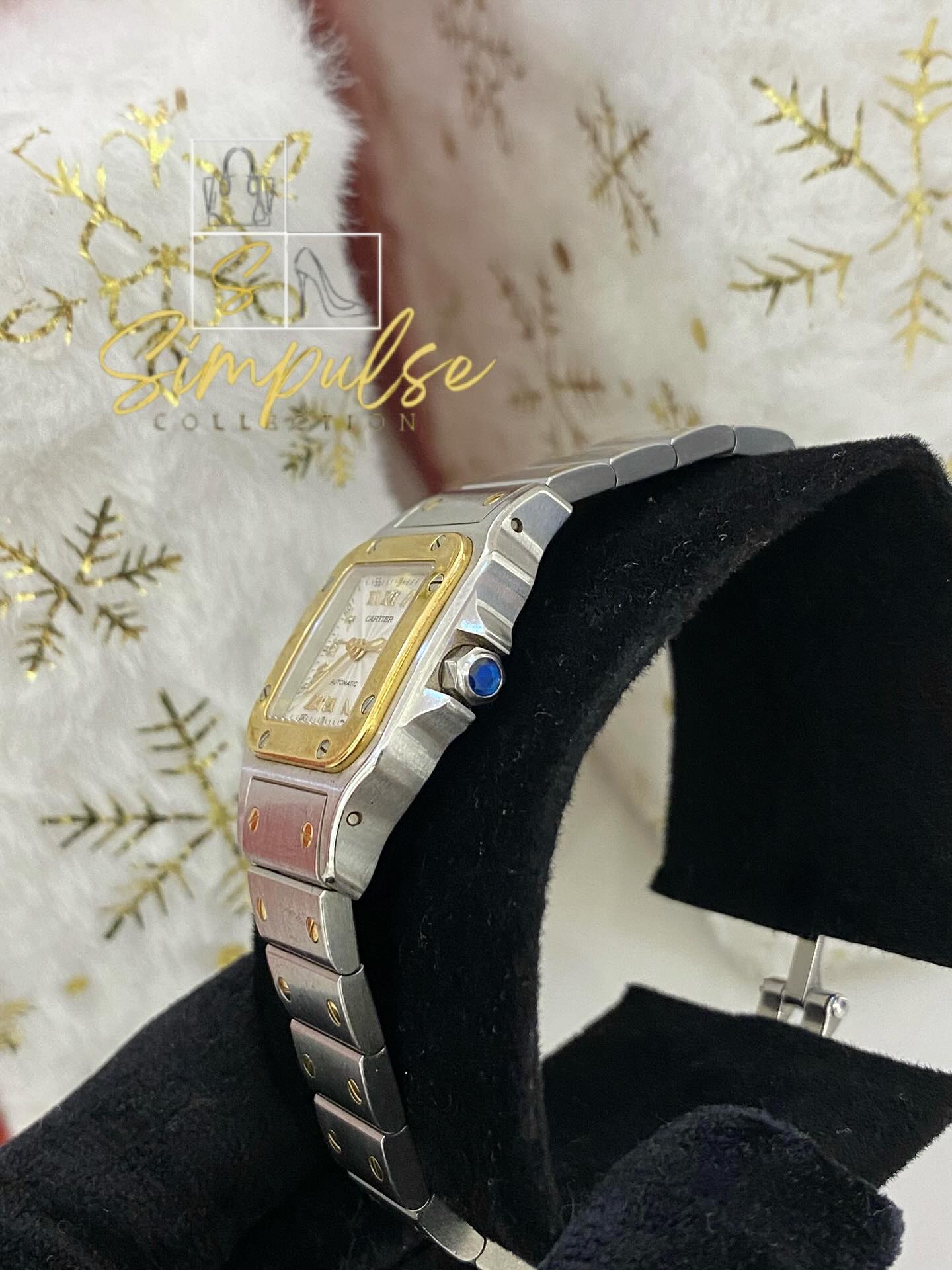 Cartier Santos Galbee Two Tone
