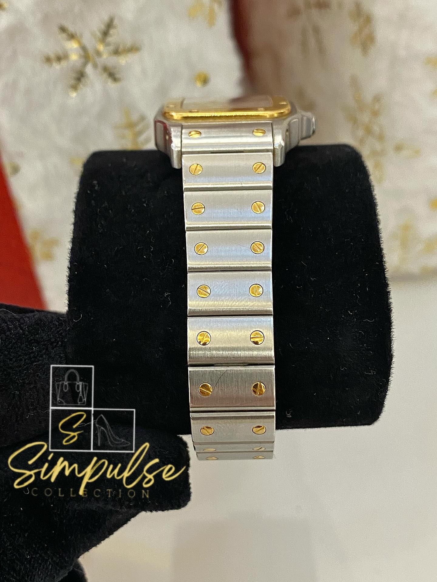 Cartier Santos Galbee Two Tone